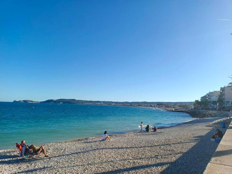 Javea Port Townhouse With Amazing Sea Views & Communal Pool Villa Exterior foto