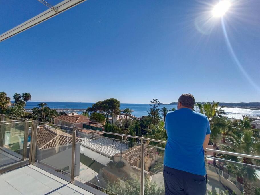 Javea Port Townhouse With Amazing Sea Views & Communal Pool Villa Exterior foto