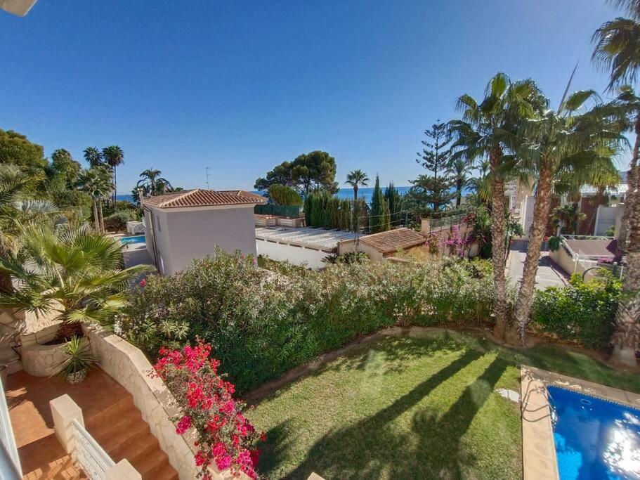 Javea Port Townhouse With Amazing Sea Views & Communal Pool Villa Exterior foto