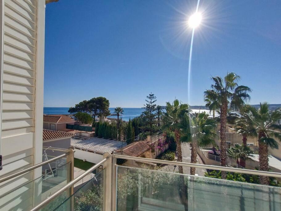 Javea Port Townhouse With Amazing Sea Views & Communal Pool Villa Exterior foto
