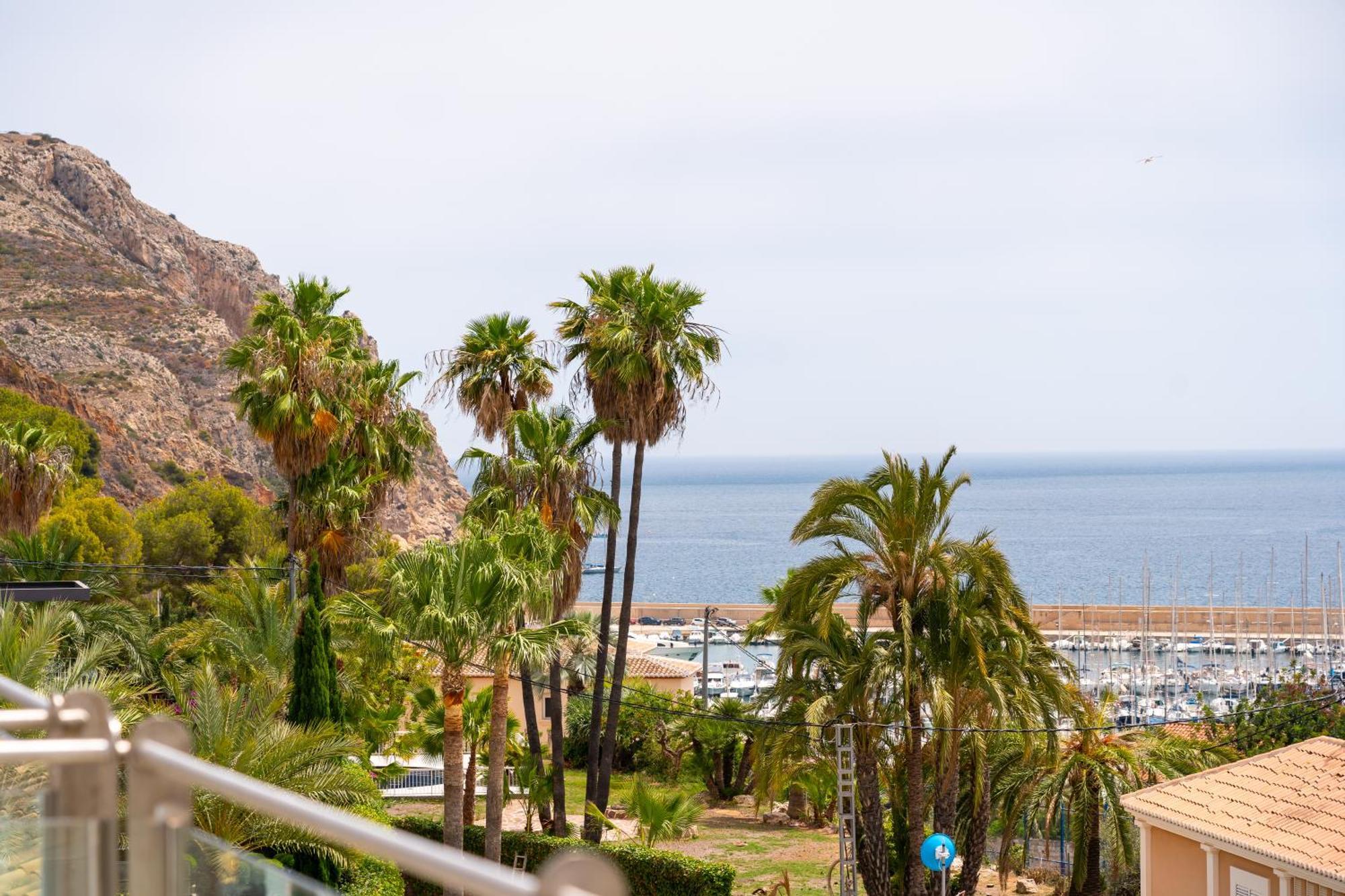Javea Port Townhouse With Amazing Sea Views & Communal Pool Villa Exterior foto