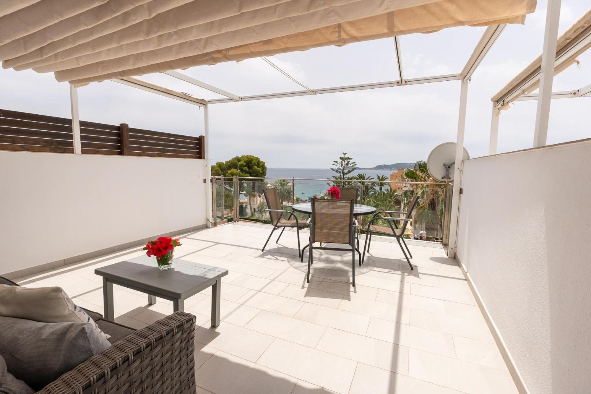 Javea Port Townhouse With Amazing Sea Views & Communal Pool Villa Exterior foto