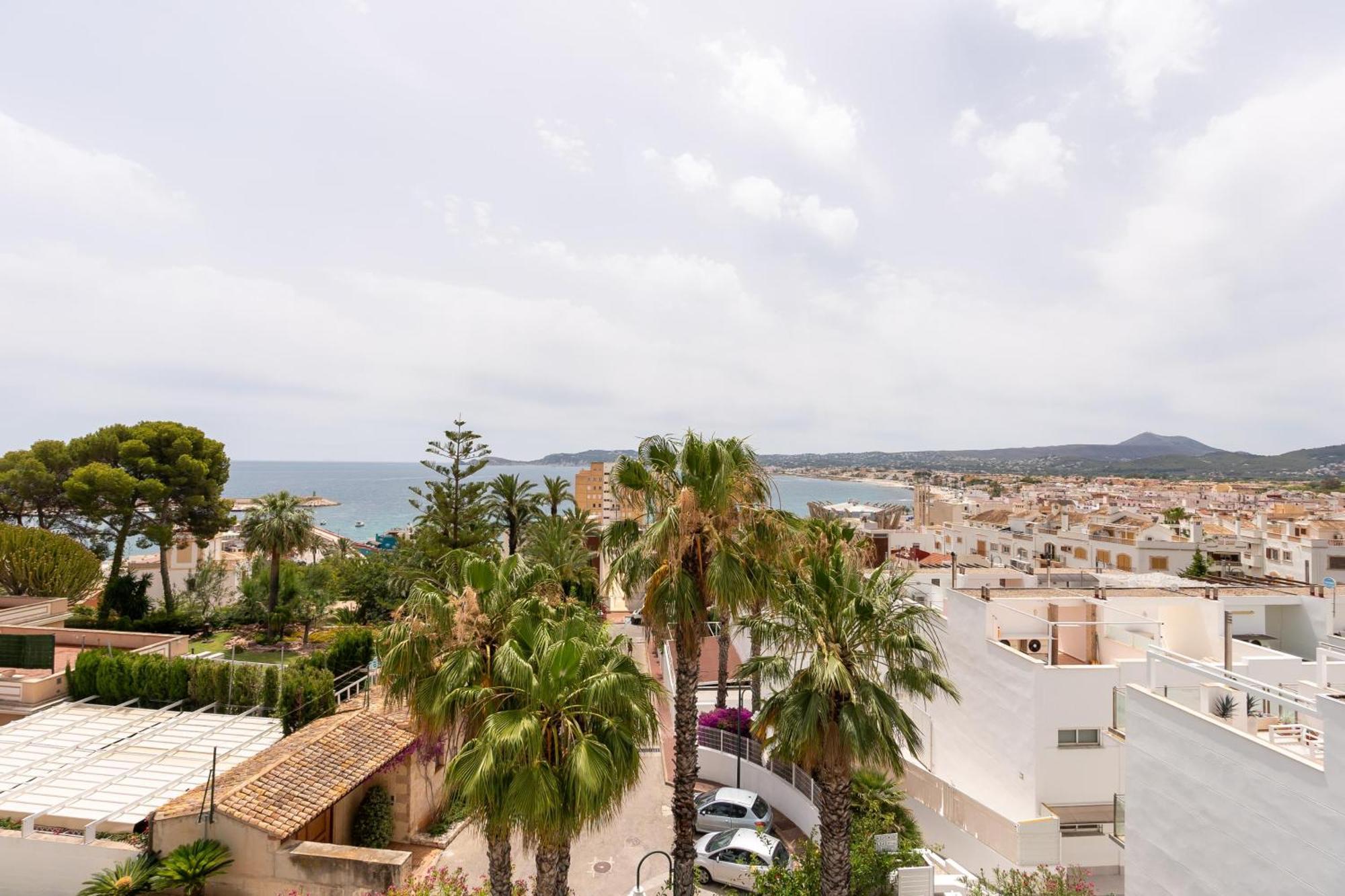 Javea Port Townhouse With Amazing Sea Views & Communal Pool Villa Exterior foto